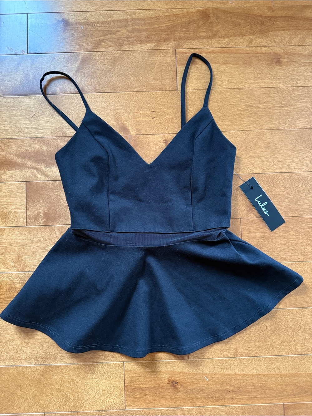 Lulu's Black Tank Top